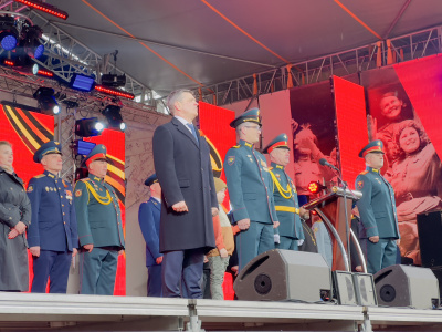 Парад войск в честь 79-ой годовщины Победы прошел в Уссурийске